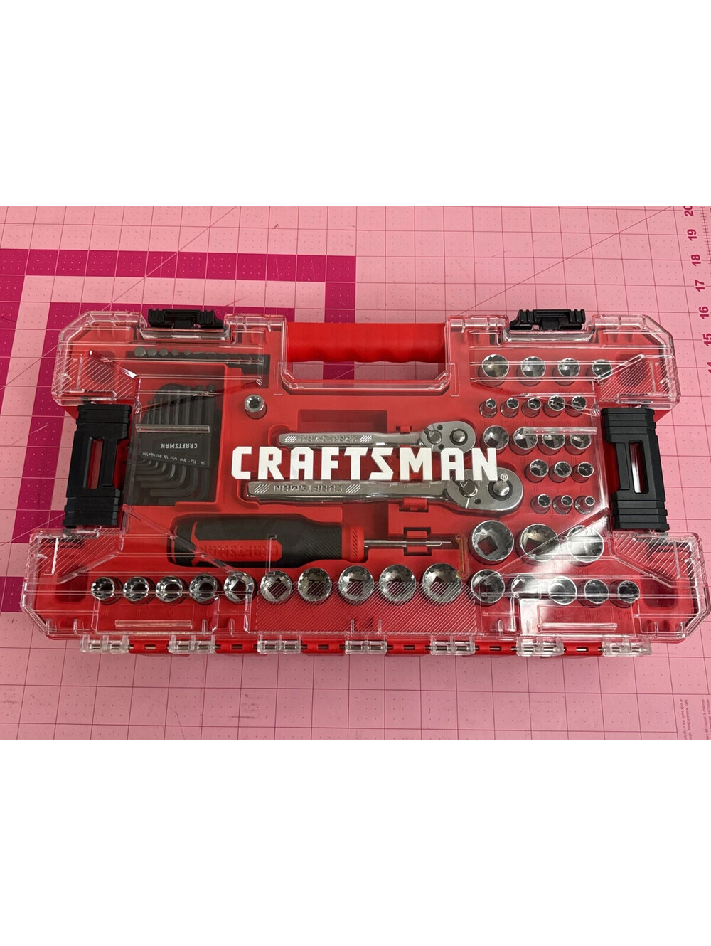 CRAFTSMAN 68-piece VERSASTACK™ Gunmetal Chrome Mechanics Tool Set - CMMT45314